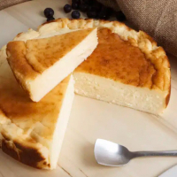Deliciosa tarta casera de queso de Mahón.                                                                                                                                                                                        - TARTA DE QUESO CASERA