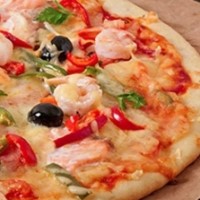 Masa fresca, tomate natural con frutos del mar. - MARINERA