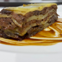 Mil hojas de patata con carrilleras de cerdo - MIL HOJAS DE CARRILERA DE CERDO